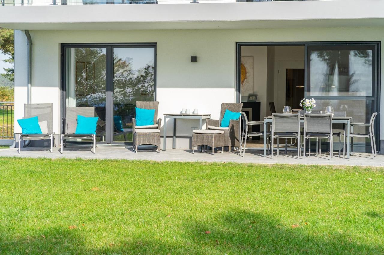 Terrassenwohnung Kliffgarten - Oase am Haff Garz  Exterior foto